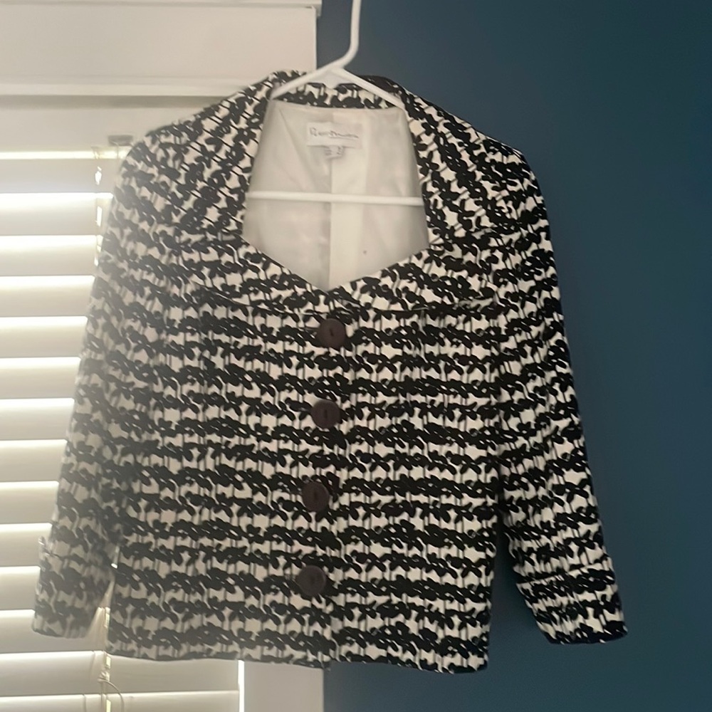 VTG Peter Martin crop sleeve Size 10 cotton light weight jacket